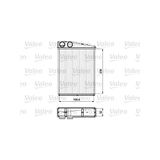 VALEO Wärmetauscher, Innenraumheizung 811542