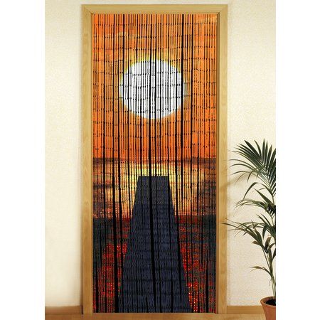 WENKO Gordijn met motief - multi - 200 cm