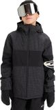Quiksilver High In The Hood Jas Zwart 8 Years Jongen