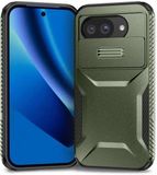 Selected by GSMpunt.nl Hoesje Geschikt voor Google Pixel 10a | Back Cover met Camera Slider | Schokbestendige Case | Camera Cover | Stevig | Groen
