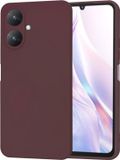 Techsuit Soft Flex Silicone Back Cover voor Xiaomi Redmi 13C 5G - Plum Red