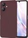Techsuit Soft Flex Silicone Back Cover voor Xiaomi Redmi 13C 5G - Plum Red