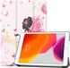 Lunso iPad 10.2 inch (2019/2020/2021) 3-Vouw sleepcover hoes - Wit