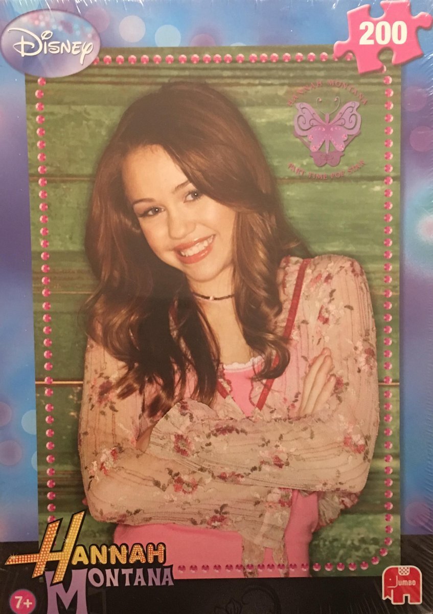 Jumbo Puzzel Hannah Montana Disney - Legpuzzel - 200 stukjes