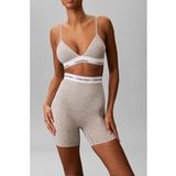 Calvin Klein Short Cuisse Gris Chiné Taille : S