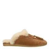 Haboob Jolie suède clogs - cognac
