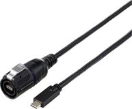 TRU COMPONENTS TC-12770464 USB-C-adapter inclusief 1 m kabel