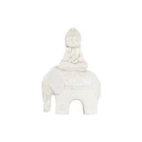 Fijalo DKD Home Decor Olifant Wit Orientaals Magnesium (40 x 23 x 56 cm)