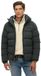 Superdry Microvezel Sport Puffer Jas Met Capuchon Heren Gewatteerde Jas XL Academy Dark Green