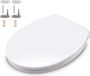 WC-bril met softclose - Wit
