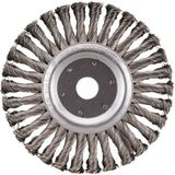 Rhodius Rhodius SRBZ, 8 stuks ronde borstel 178 x 13 x 42 x 22,23 mm, geklopt, Topline, Made in Germany, voor staal
