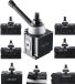 VEVOR Snelwisselgereedschapshouder 8-delige stalen houder 254-381mm draaibank