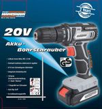 Brüder Mannesmann Accuboormachine 20 V