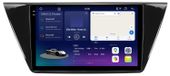 VW Touran 2016-2018 autoradio Android avec écran OLED 2K, CarPlay, navigation, Bluetooth, commande au volant, GPS, 6+128 Go