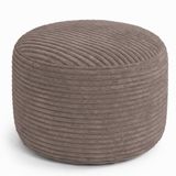 Bananair - Voetenbank - Afneembare hoes - Ribfluweel - 50x30 - Bruin