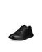 ECCO Men's City Stride Leather Sneaker Black 43