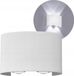 Applique murale LED, éclairage de façade, orientable vers le haut ou vers le bas, adapté à un usage intérieur et extérieur, indice de protection IP65