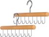 Ibenzoa® Houten Kledinghanger Organizer met 8 Haken
