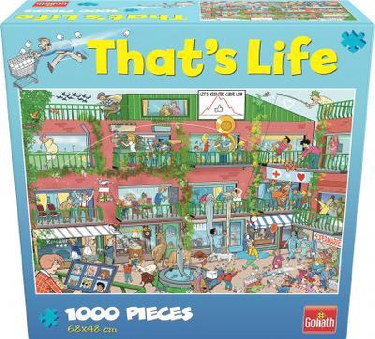 Goliath That's Life- Stay Safe - Legpuzzel- 1000 stukjes