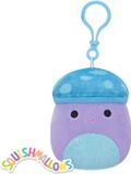 Squishmallows Pyle the Mushroom - 3,5 inch Clip On Squishmallow