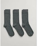 Gant Soft Sokken 3 Paren Grijs EU 40-42 Man