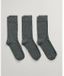 Gant Soft Sokken 3 Paren Grijs EU 40-42 Man