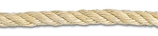 Chapuis SL10 sisal touw gedraaid, 612 kg, diameter 10 mm, 85 m, beige