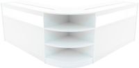 MonsterShop Theseus led winkel toonbank set - wit - lm60 & 2x b1500 - met slot