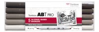 Tombow ABT Pro Markeerstiften - 5 Stuks