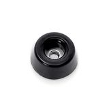 Adam Hall Hardware 4906 M24 AH - set van 24 rubberen voetjes 38 x 10 mm zwart in zak