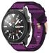 Wigento Samsung Geweven Nylon Band voor Galaxy Watch 6, 5, 4, Normal, Pro, Classic