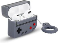 Cadorabo Hoesje Geschikt Voor Apple AirPod Pro 2 - Design Retro Game Grey