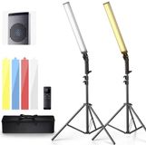 Neewer BH20B Lampe vidéo LED Nombre de LED : 384 Bi-Color