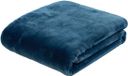 Gözze Premium kasjmier feel knuffeldeken 180 x 220 cm blauw