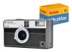 Kodak EKTAR H35N Compacte camera (film) 35 mm Zwart, Zilver