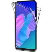 P40 Lite E Siliconen hoesje compatibel met MagSafe