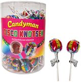 Candyman Disco Cola Lollie - 100 stuks