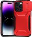 Selected by GSMpunt.nl Hoesje Geschikt voor iPhone 14 Pro | Back Cover met Camera Slider | Schokbestendige Case | Camera Cover | Stevig | Rood