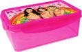 Studio 100 K3 broodtrommel lunchbox met extra doosjes magenta roze.