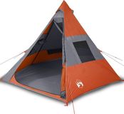 vidaXL Tipitent 7-persoons waterdicht oranje