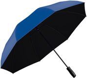 doppler Zero XXL Ultra Sun Golf Stormparaplu met UV-bescherming, 130 cm diameter, Ocean Blue / Black