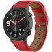 Strap-it Amazfit Bracelet cuir GTR (rouge)