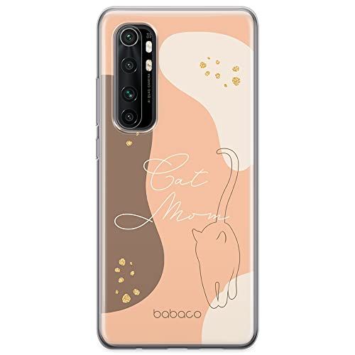 ERT GROUP mobiele telefoonhoesje voor Xiaomi MI NOTE 10 Lite - Babaco Cats 006