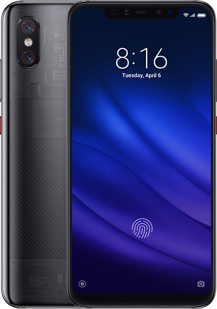 Xiaomi Mi 8 Pro 128 GB / transparent titanium / (dualsim)