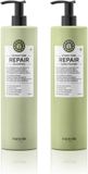 Maria Nila Structure Repair XL Care Set (Shampoo 1.000ml + Conditioner 1.000ml)