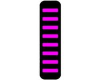 Rrp ProGuard Bolt On V1 - Front - Sticker - Mini - Magenta