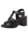 Tamaris Sandalen met riem zwart