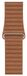 Apple Leather Loop Bracelet de montre connectée Marron Cuir Medium