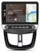 Peugeot autoradio 10,1 pouces Android avec 2+64 Go de mémoire, adapté pour Peugeot 207 CC (2006-2015), avec CarPlay sans fil, Android Auto, WiFi, navigation GPS, RDS, DSP, DAB+ et Bluetooth, y compris bouton rotatif