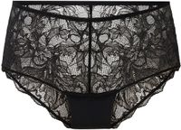 LingaDore Hipster Dames Zwart Gebloemd XS
